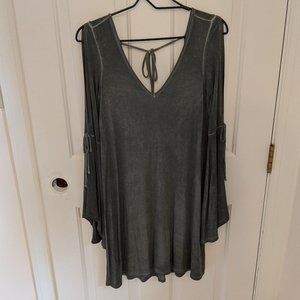 American Eagle Tie-Back Swing Dress